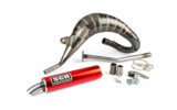 Exhaust SCR Corse Handmade Cross 50-70 Sherco 50 red