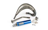 Exhaust SCR Corse Handmade Cross 50-70 Rieju MRT blue
