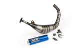 Exhaust SCR Corse Racing Line 80-90 Derbi blue