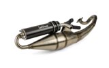 Exhaust LeoVince Handmade TT Black Peugeot horizontal AC