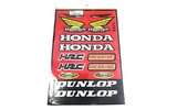 Sticker Sheet Honda / Dunlop 33x22cm