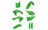 Plastic Kit Polisport Restyle look 2024 Kawasaki KX 125 after 2003 green