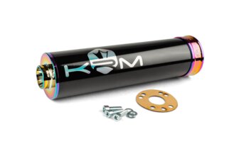 Äänenvaimennin KRM 50 - 70 musta / uuskromi / hologrammi