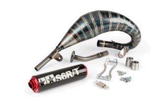 Pakoputkisto Stage6 R/T 70-80 Beta RR ennen vuotta 2021 musta/punainen