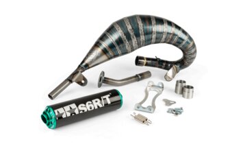 Pakoputkisto Stage6 R/T 70-80 Beta RR ennen vuotta 2021 musta/turkoosi