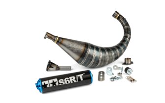 Pakoputkisto Stage6 R/T 70-80 Derbi musta/sininen