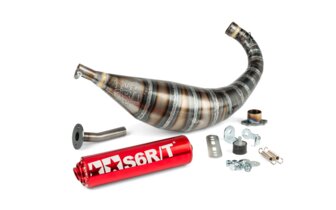 Pakoputkisto Stage6 R/T 80 - 90 Derbi punainen