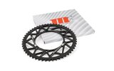 Rear Sprocket 53T 428 MotoForce Racing alu Sherco 50 Black