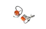 Indicators Honda Dax Replica chrome / orange