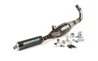 Doppler ER1 hiilikuituinen pakoputkisto Peugeot 103 Vogue/SP/MVL-malleihin