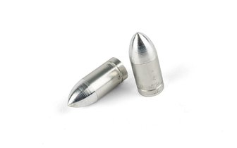 Venttiilikorkit STR8 Obus / Bullet kromi