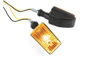 Vilkut Mini STR8 Suorakulmainen V2 12V - 10W musta/valkoinen