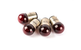 Taka-/jarruvalon polttimot (x4) STR8 12V - 18/5W BAY15D punaiset