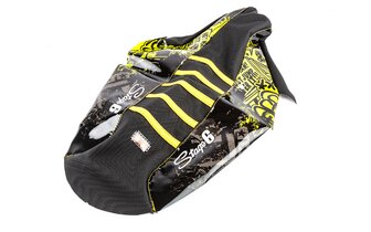 Satulanpäällinen Yamaha DT Stage6 täyspeitto keltainen / musta
