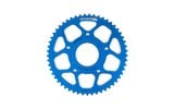 Rear Sprocket 53T - 420 Stage6 alu CNC blue Peugeot / Rieju
