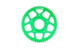 Rear Sprocket 53T - 420 Stage6 alu CNC green Peugeot / Rieju