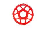 Rear Sprocket 53T - 420 Stage6 alu CNC red Peugeot / Rieju
