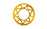 Rear Sprocket 53T - 420 Stage6 alu CNC yellow Derbi DRD Pro