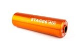 Silencer Stage6 50 - 80cc left side orange