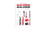 Sticker Sheet Malossi Mini 11,5x16,8cm black / red / white