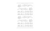 Sticker Sheet Malossi Mini 11x16,8cm silver