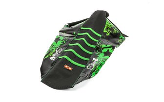 Satulanpäällinen Yamaha DT Stage6 täyspeitto vihreä/musta