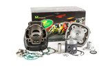 Cylinder Kit Top Performances Black Trophy 70cc cast iron Piaggio LC