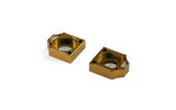 Chain Tensioner alu CNC Volt Racing gold - 15mm pitbike