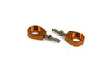 Chain Tensioner round orange 12mm Pit Bike / Dirt Bike