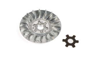 Tuulettimen hihnapyörä tähtialuslevyllä 13mm Minarelli