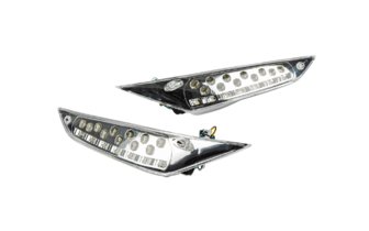 LED-vilkut edessä STR8 Piaggio Zip vuodesta 2000 kromi