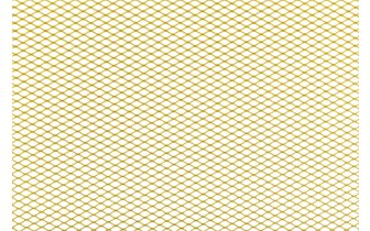 Racing Maskin Mesh STR8 hieno 30x30cm kulta