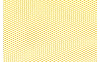 Racing-maski Mesh STR8 hieno 30x30cm keltainen