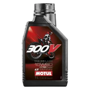 Motul 300V Factory Line Off Road 15W-60 4T täyssynteettinen 1L