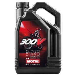 Motul 300V Factory Line Off-Road 5W-40 4T täyssynteettinen 4L