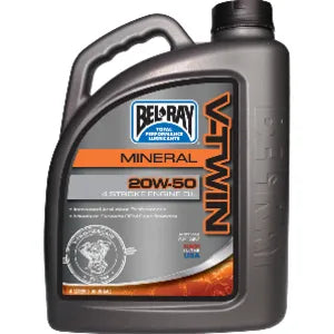Bel Ray V-Twin 20W-50 4 L mineraali