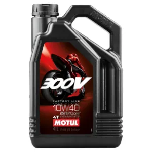 Motul 300V Factory Line 10W-40 4T täyssynteettinen 4L