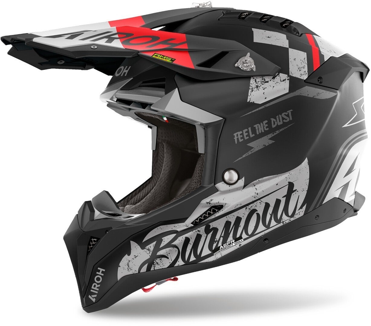 Airoh Aviator 3 Burnout Motocross-kypärä