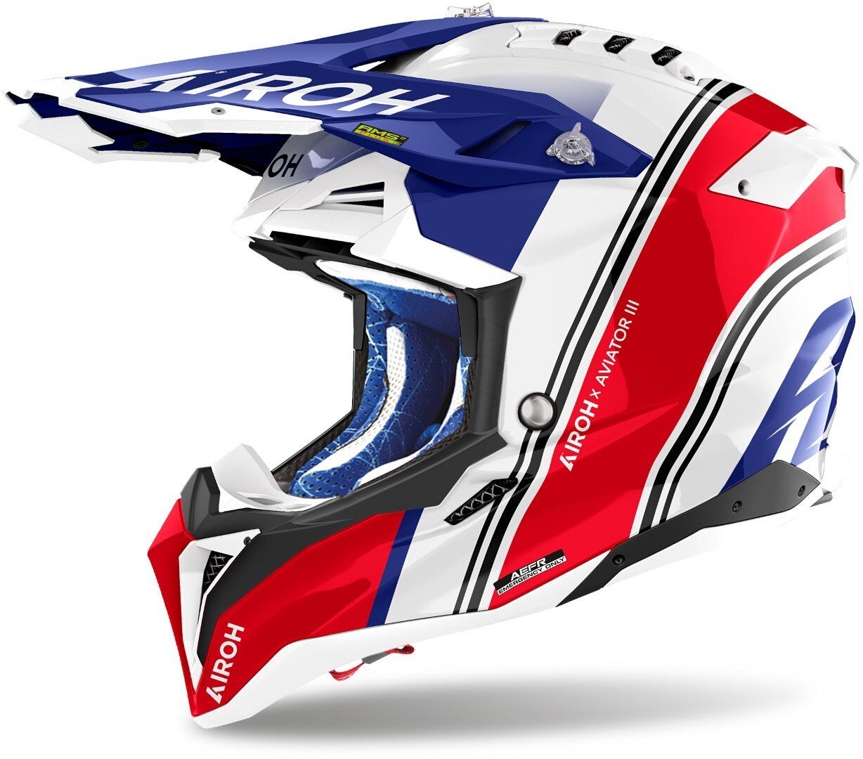 Airoh Aviator 3 Hima Motocross-kypärä