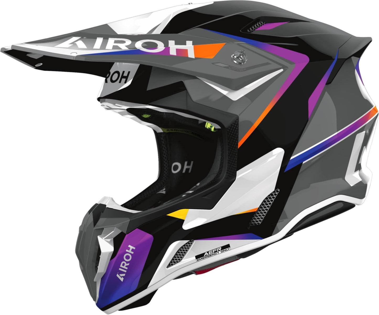 Airoh Twist 3 Hustle Motocross-kypärä