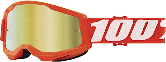 100% Strata 2 Essential Chrome Nuorten motocross-lasit