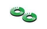 Donuts d.25xd55x5mm YCF green