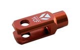 Rear Brake Adjuster CNC YCF Pit Bike orange