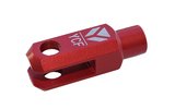 Rear Brake Adjuster CNC YCF Pit Bike red