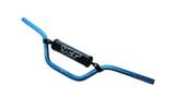 Handlebar low rise aluminium d.22mm with pad YCF Pit Bike / Dirt Bike blue