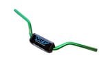 Handlebar aluminium Fatbar d.22mm with pad YCF Pit Bike / Dirt Bike green