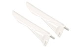 Fork Protectors (x2) 735 mm white YCF Pit Bike / Dirt Bike