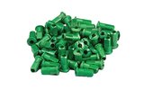 Spoke Nipples (x32) aluminium CNC green