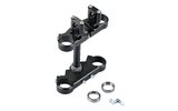 Triple Clamp 45/48mm w/ handlebar clamps 1 screw YCF pitbike black