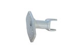 Footpeg Mount RH white Pitbike YCF Classic / Pilot / Factory